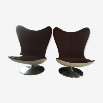 Paire de fauteuils « Glove Content » par Terence Conran pour Conran