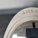 Old painted mirror