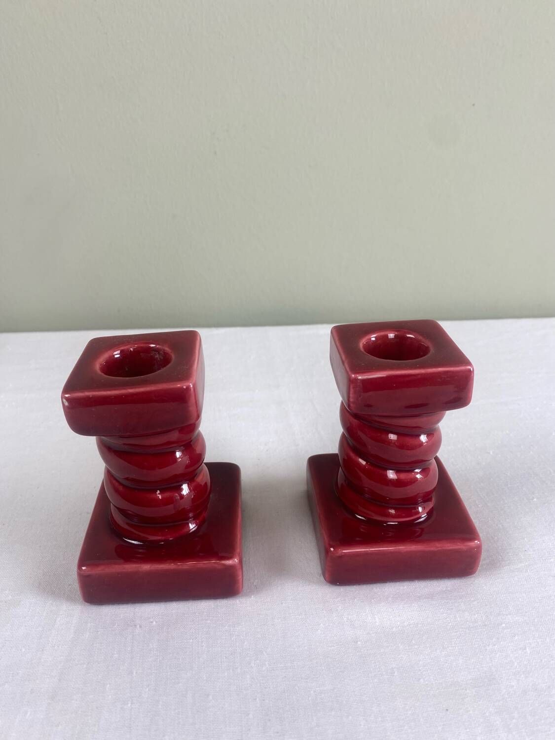 Pair of vintage candlesticks