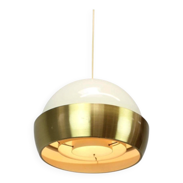 Ssuspension « space age » de Carlo Nason, italienne, moderne du milieu du siècle dernier, 1970