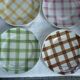 Lot of 6 plates mill of wolves model tablecloth