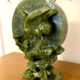 Vase chinois, en jade sculpté