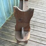 2 antique children's benches