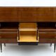 Osvaldo Borsani Mid-Century Modern Italian Sideboard with Bar Cabinet, 1950