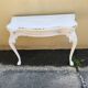 Magnificent console in Gustavian style / Shabby chic patinated.