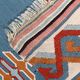 Antique Serbian Rug, Handmade Carpet Vintage Kilim, Geometric Oriental Rug