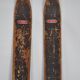 Paire de ski en bois noir ramy