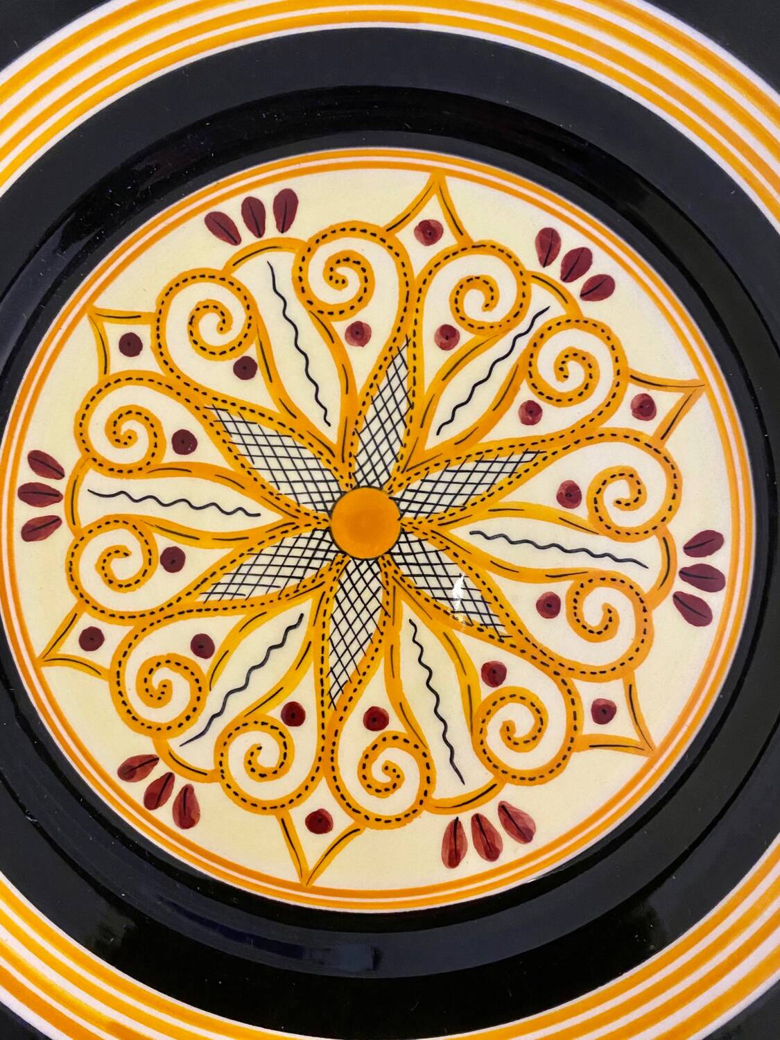 HB Quimper plate