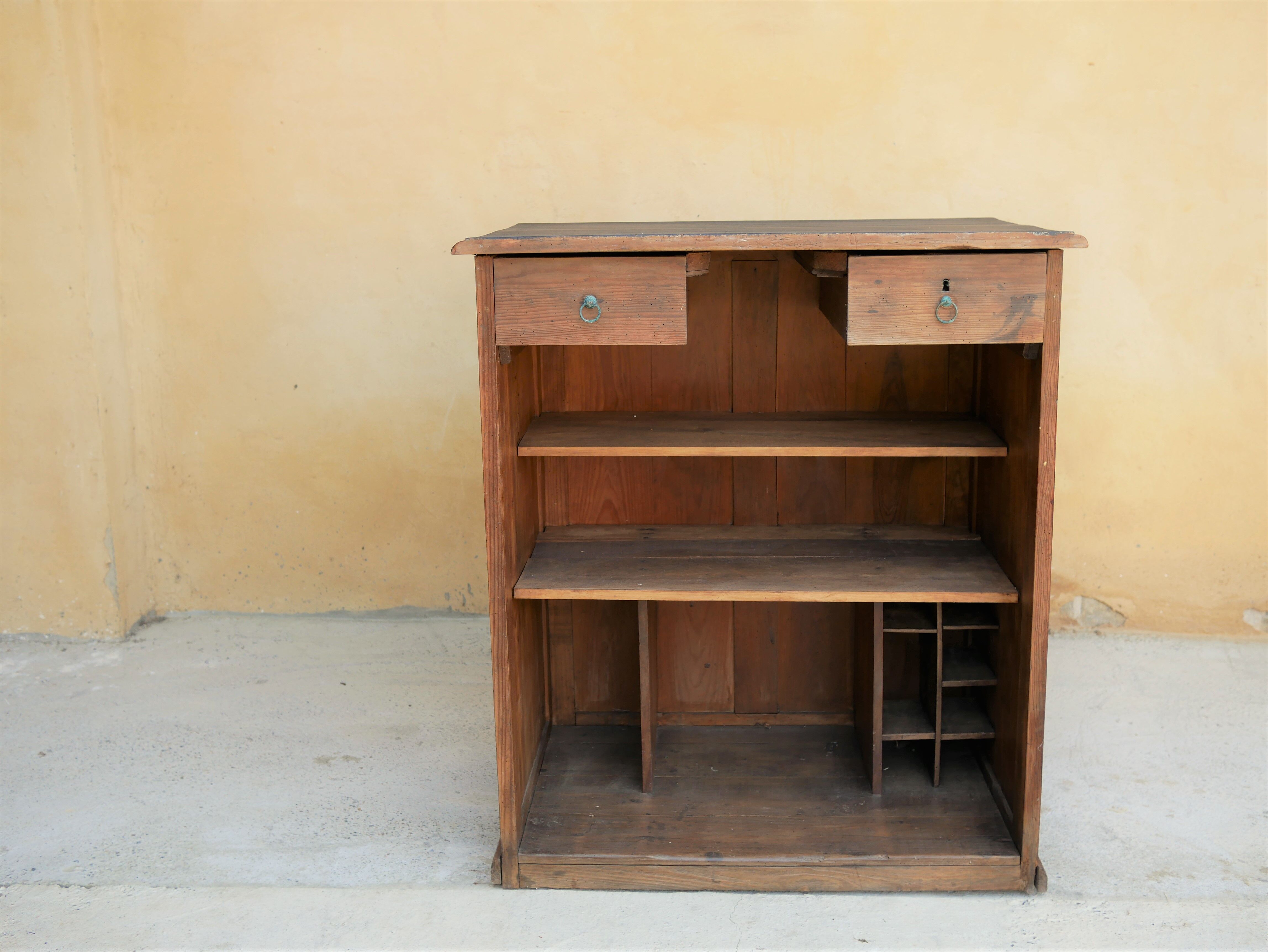 Meuble comptoir en bois