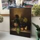 Still life painting with fruits