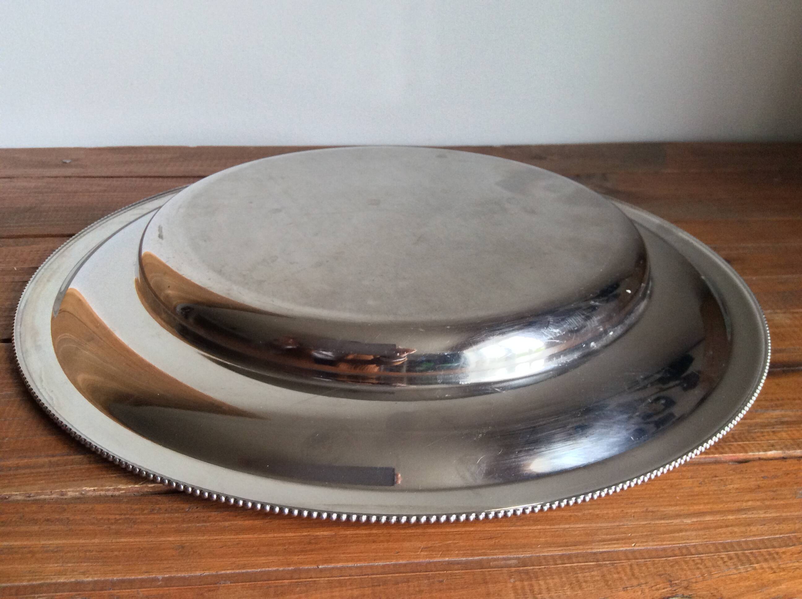 Stainless steel pearl plate