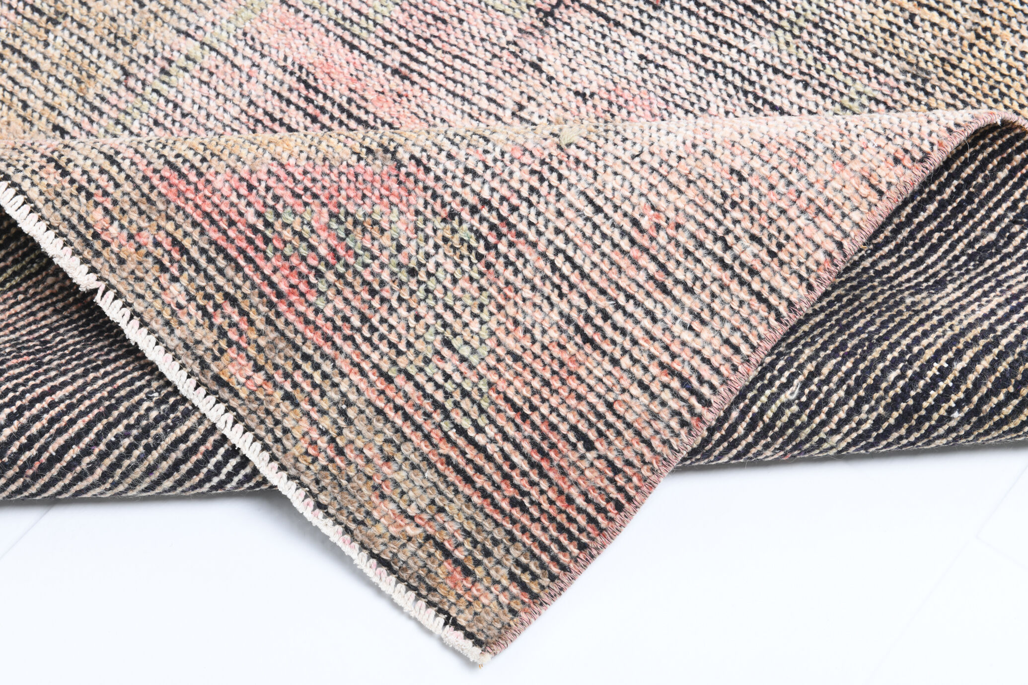 Neutral runner rug, 334x91cm