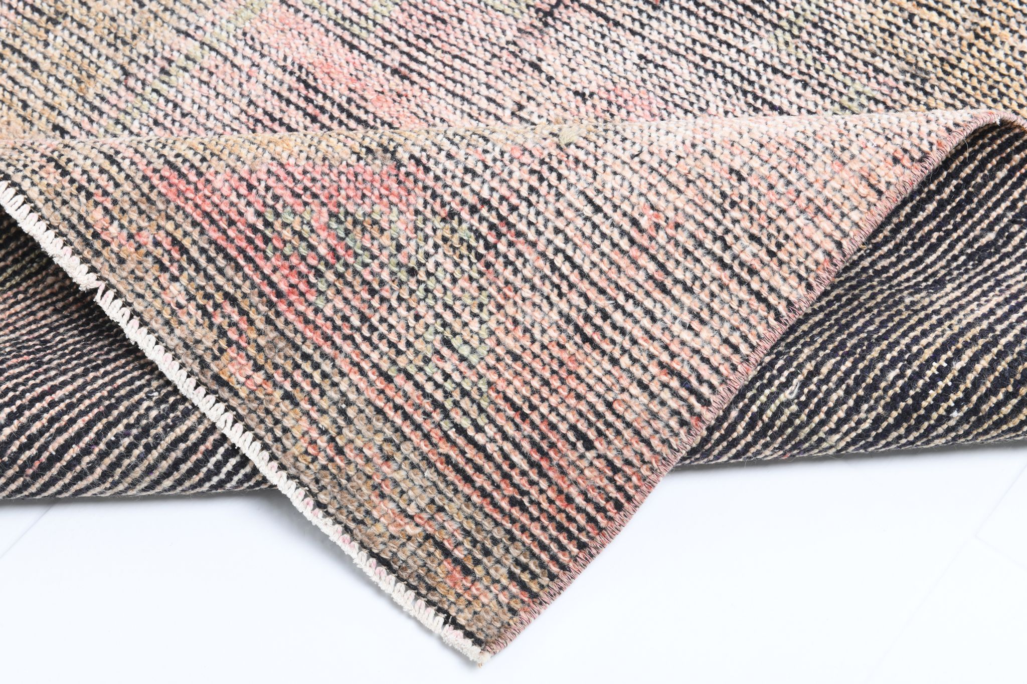 Neutral runner rug, 334x91cm