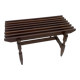 Mid-century modern italian wooden stool, 1960s