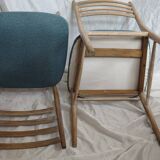 pair of Scandinavian dining chairs