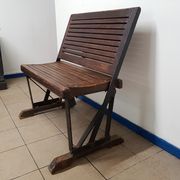 Banc de métro parisien