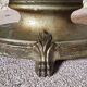 Large antique cast iron planter on a stand, France, circa 1900.