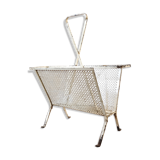 Mathieu Matégot metal magazine rack