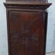 Breton style bonnetière wardrobe in natural wood
