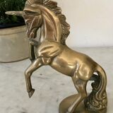 Vintage unicorn figure in brass