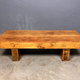 Brutalist Japandi Wabi Sabi coffee table