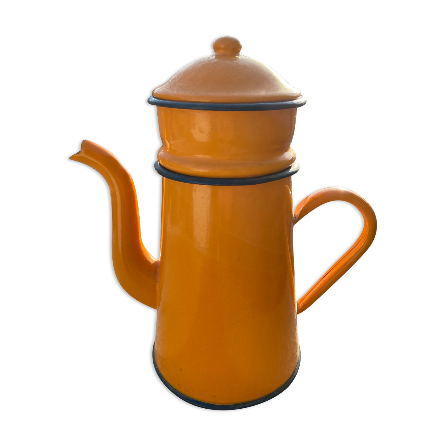 Vintage enamelled coffee maker