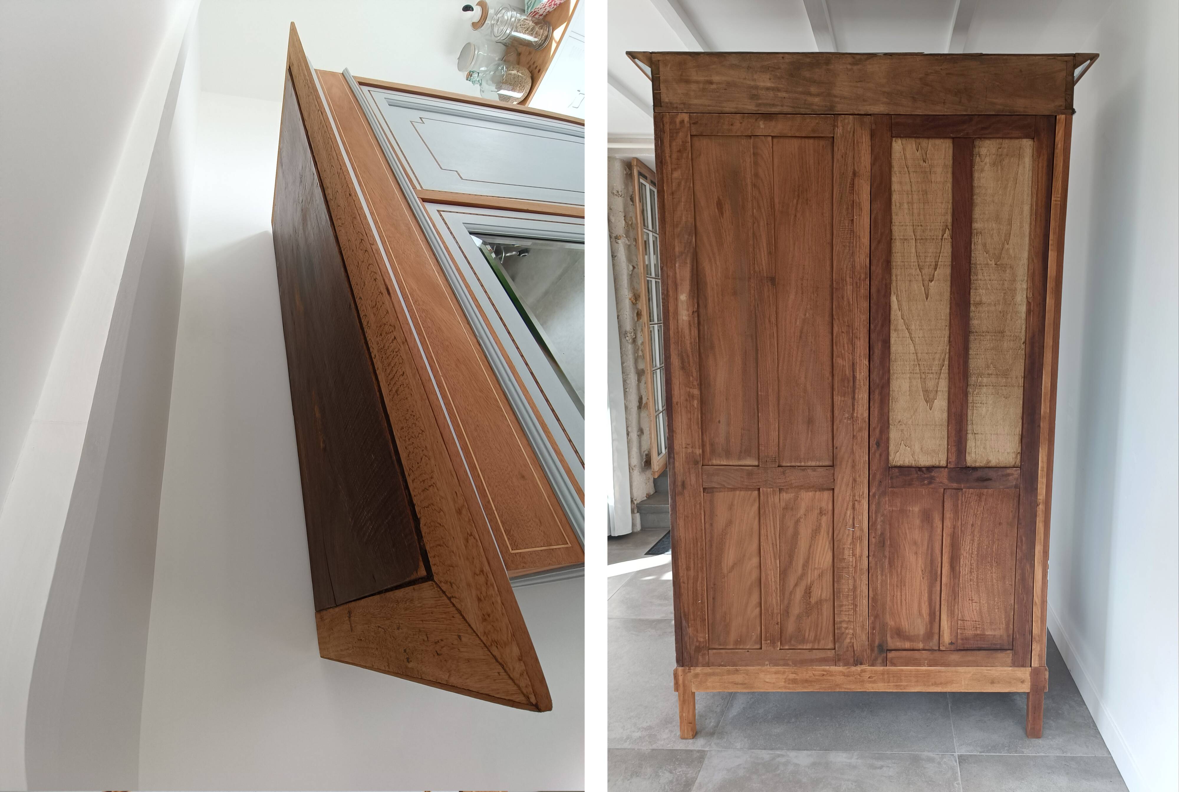 Cabinet with marquetry, early 20th century