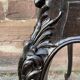Table de milieu salon console 1900 néo louis xv en bois noirci napoleon iii