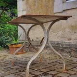 1950s metal garden table