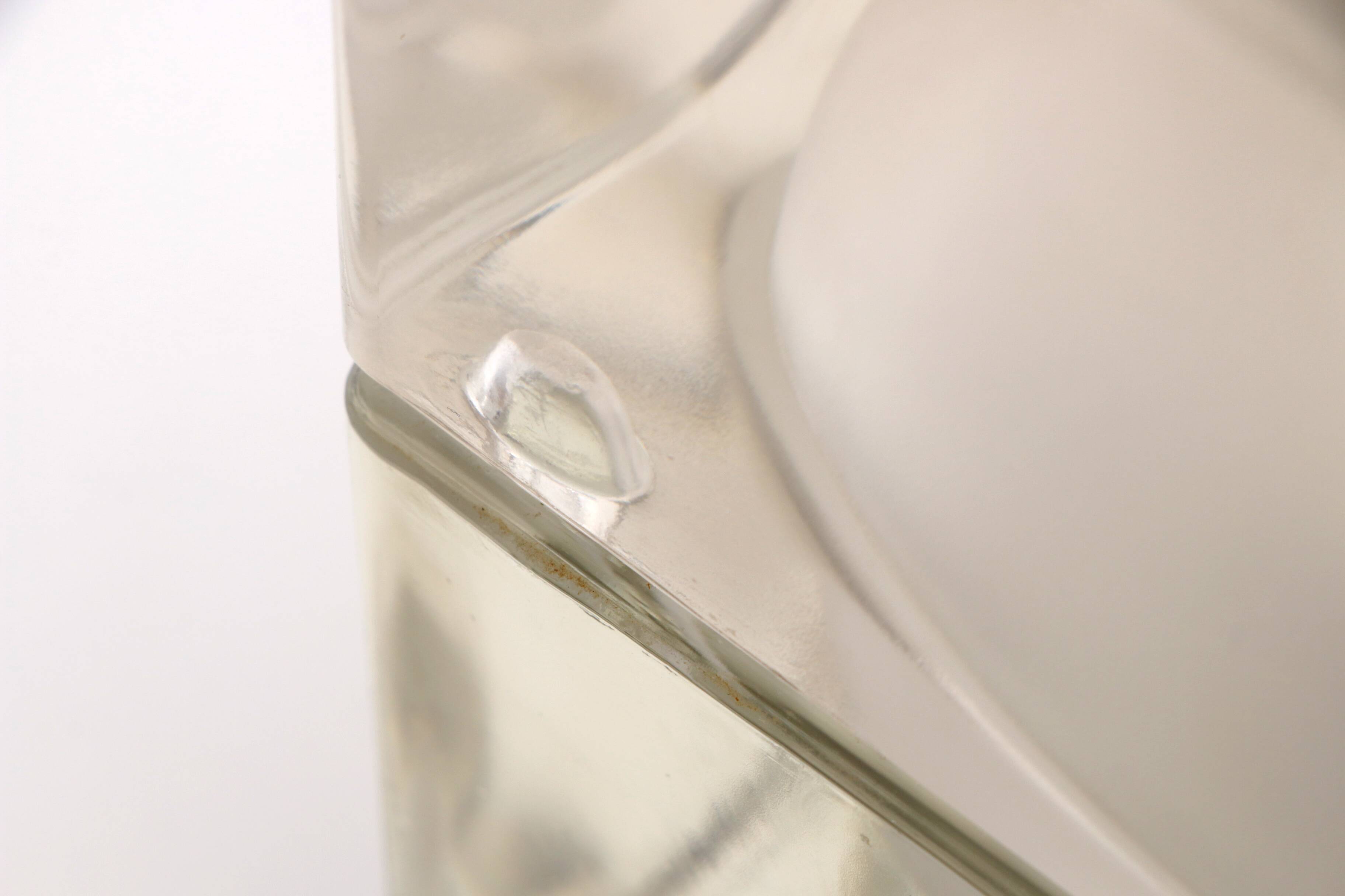 Alessandro Mendini “Cubosfera” Table Lamp Metal Crome Glass 1968 Italy