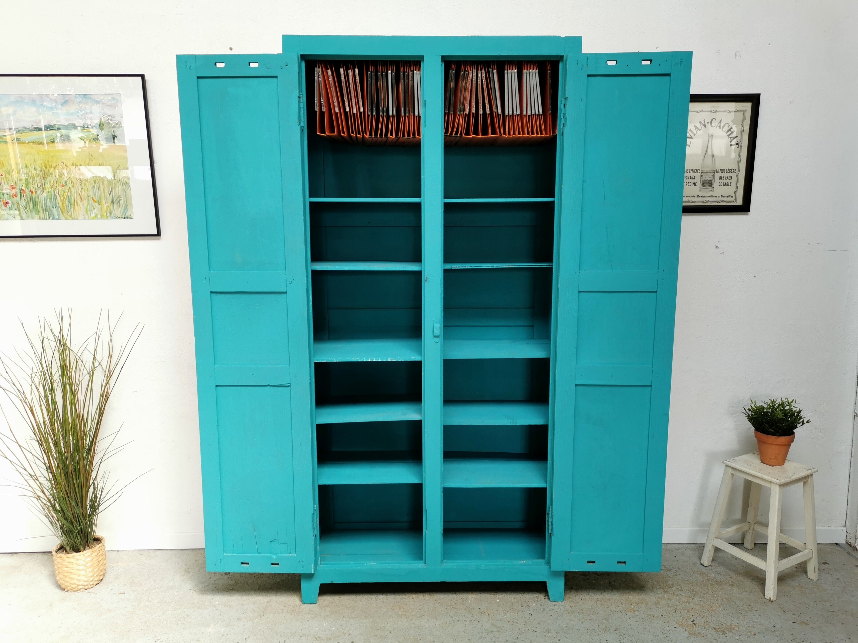 Vintage Parisian wardrobe