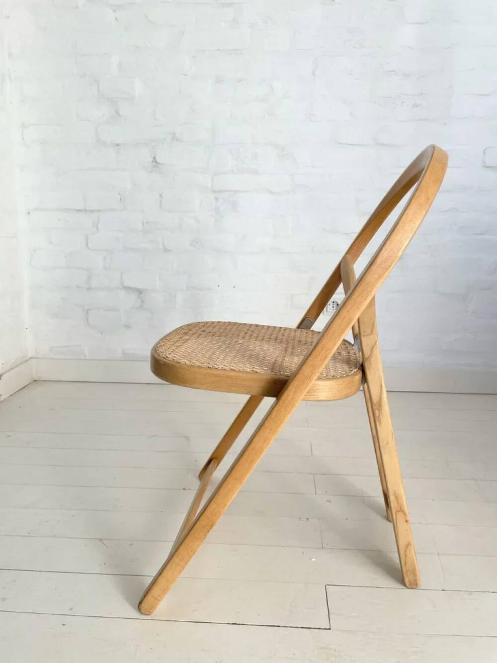 Italian folding chair Arca by Gigi Sabadin for Crassevig