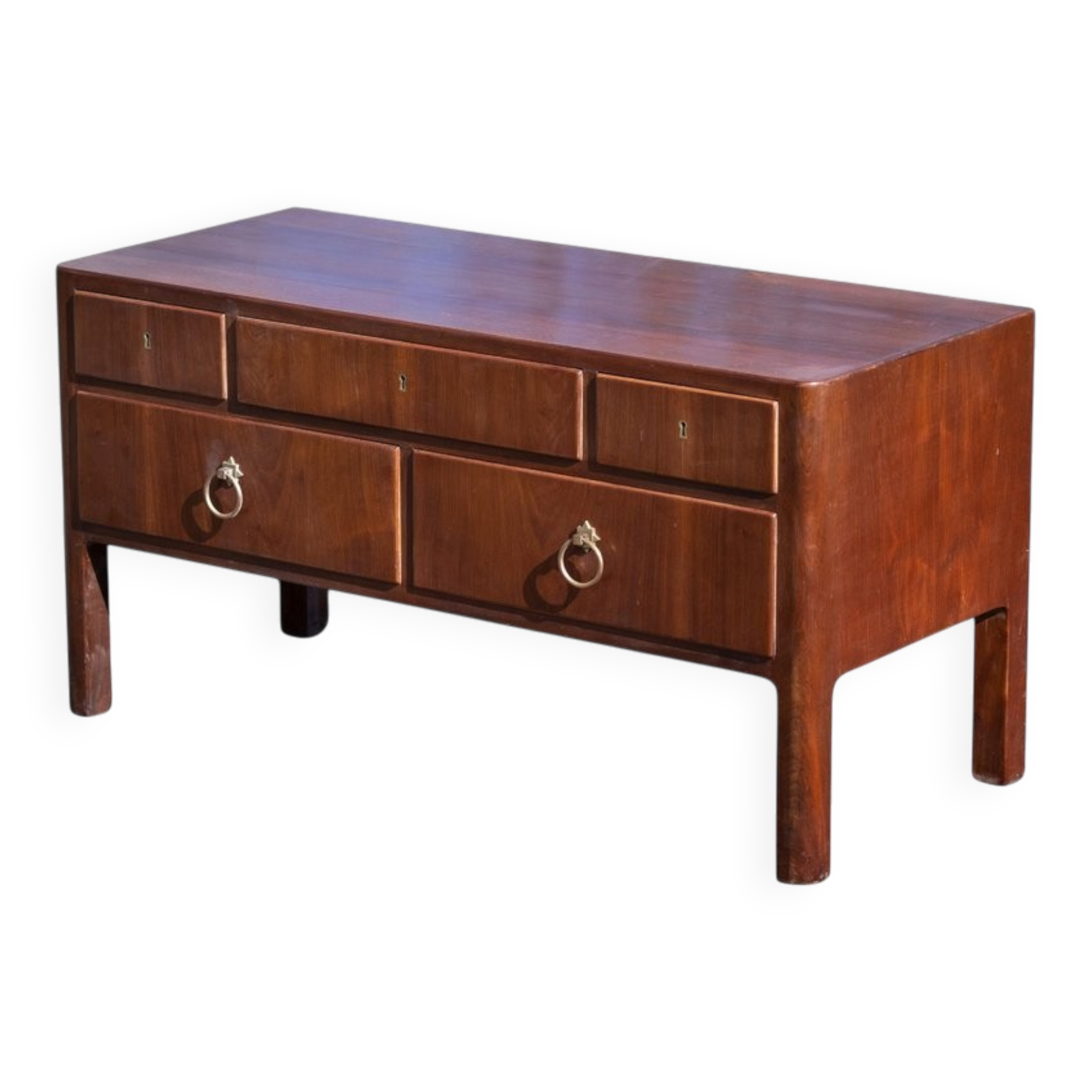 Mahogany commode attributed to Ernst Kühn, Denmark, 1930s