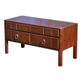 Mahogany commode attributed to Ernst Kühn, Denmark, 1930s