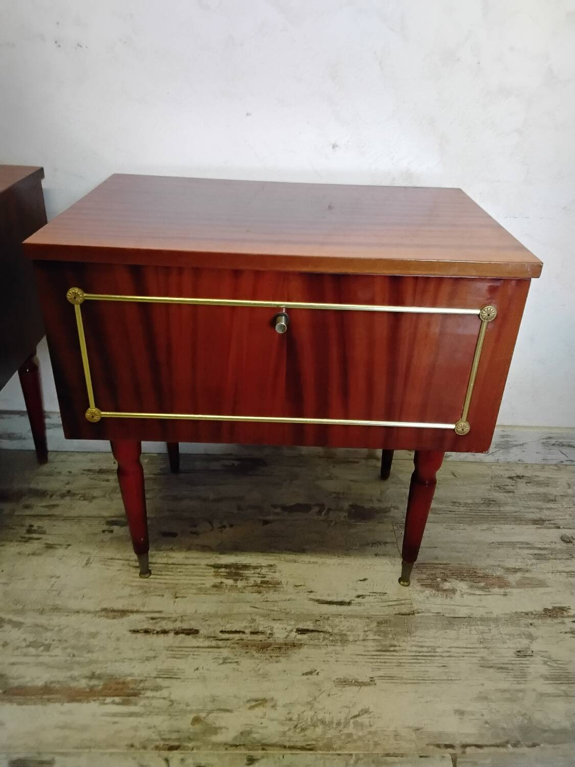 Pair of vintage bedside tables