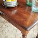Early 20th century oak side table