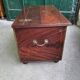 Mahogany and brass boat chest trunk the great pacific s fran