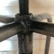 Wooden and metal school screws