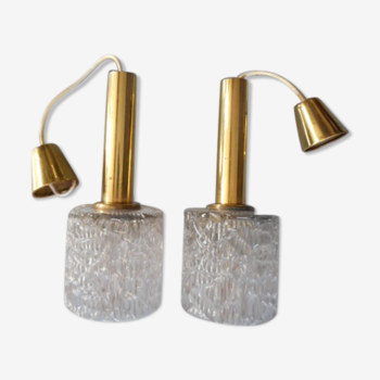 Pair of brass suspensions