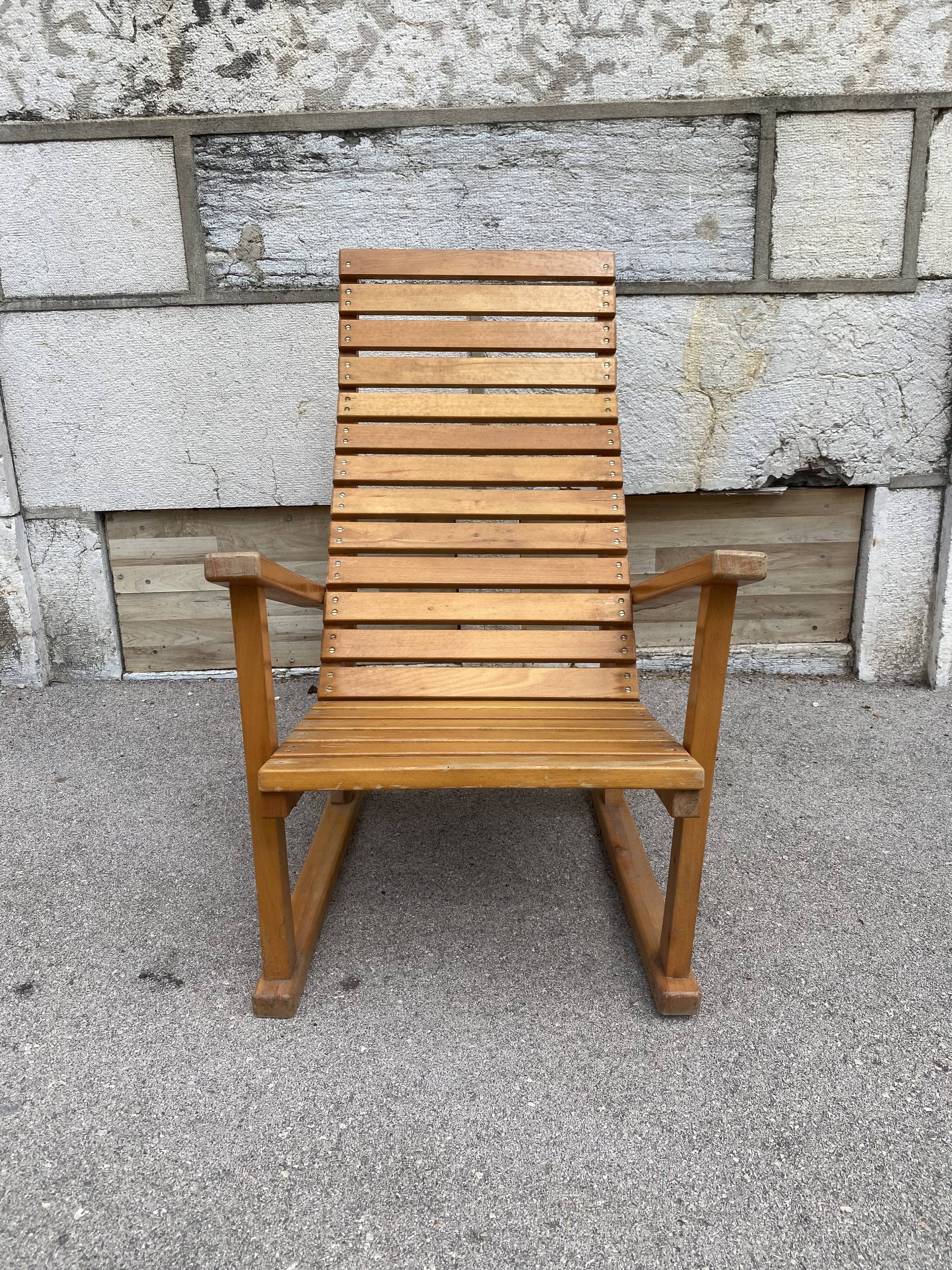Chaise en bois