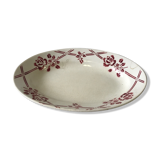 Flat old porcelain