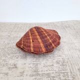 Rattan shell basket