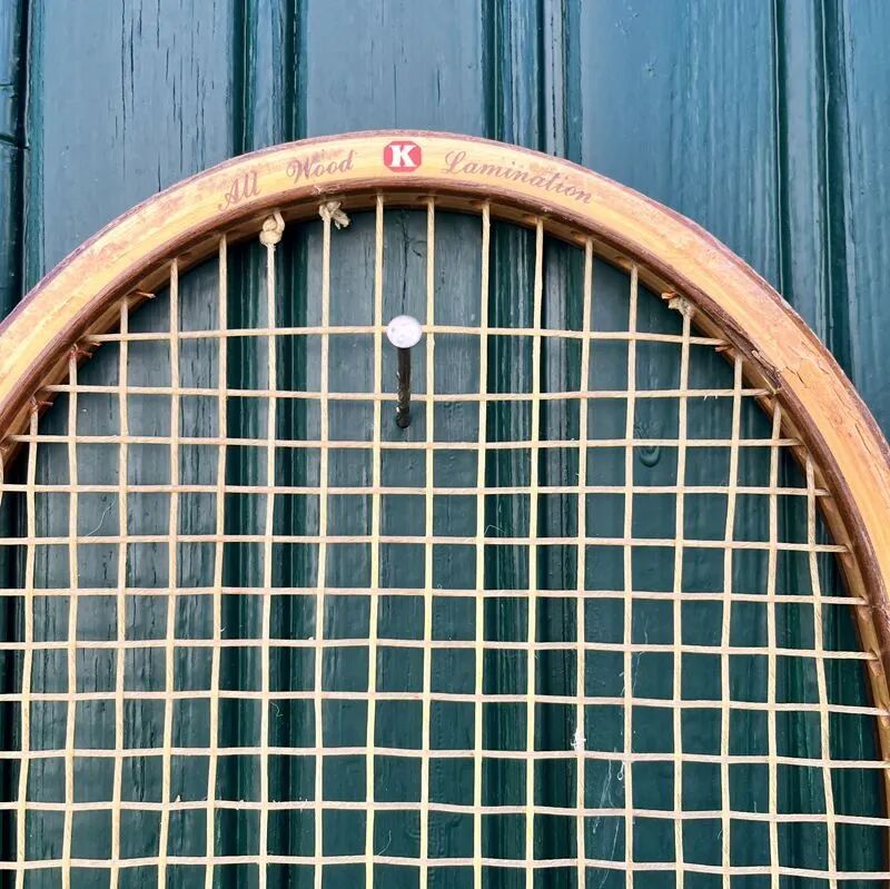 Raquette de tennis vintage