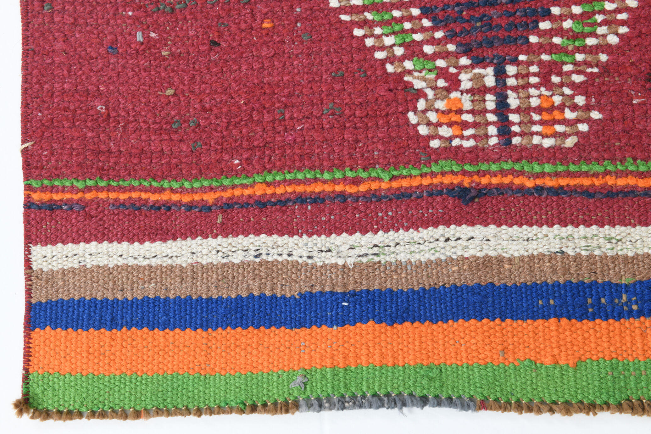 3x12 Vintage Herki Runner Rug,83x358Cm