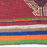 3x12 Vintage Herki Runner Rug,83x358Cm