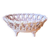 Natural Italian ceramic fruit bowl