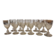 Set of 11 port glasses