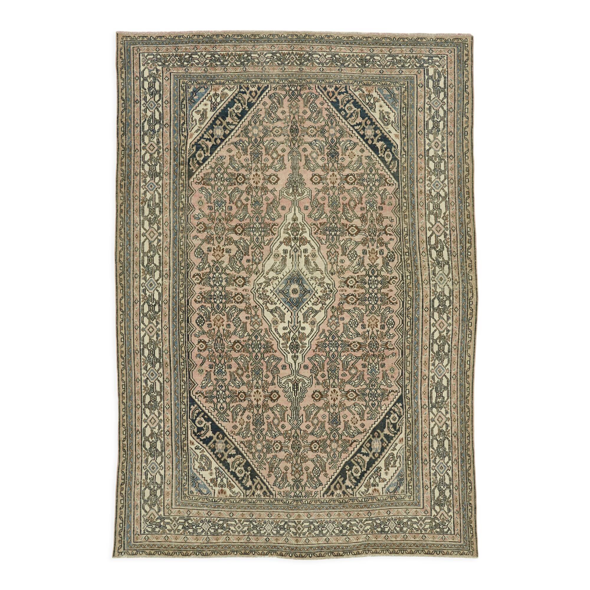 Handmade oriental rug 1980s 206 cm x 301 cm