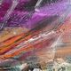 Huile abstraite sur toile de Paul Le Rabo