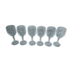 Crystal wine glasses
